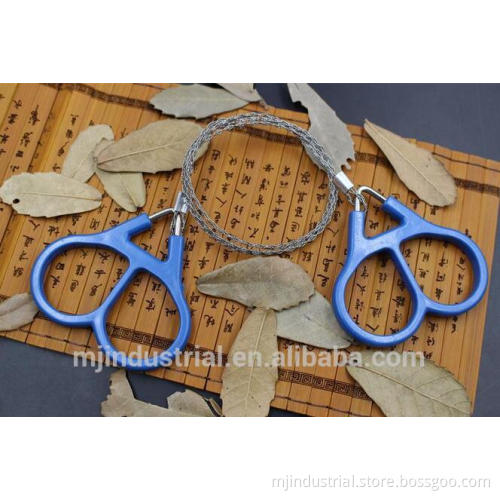 Multi-purpose outdoor wire saws Military Survival wood cutting Wire Saw.Emergence Surviving Tool Stailess string Commando Wire